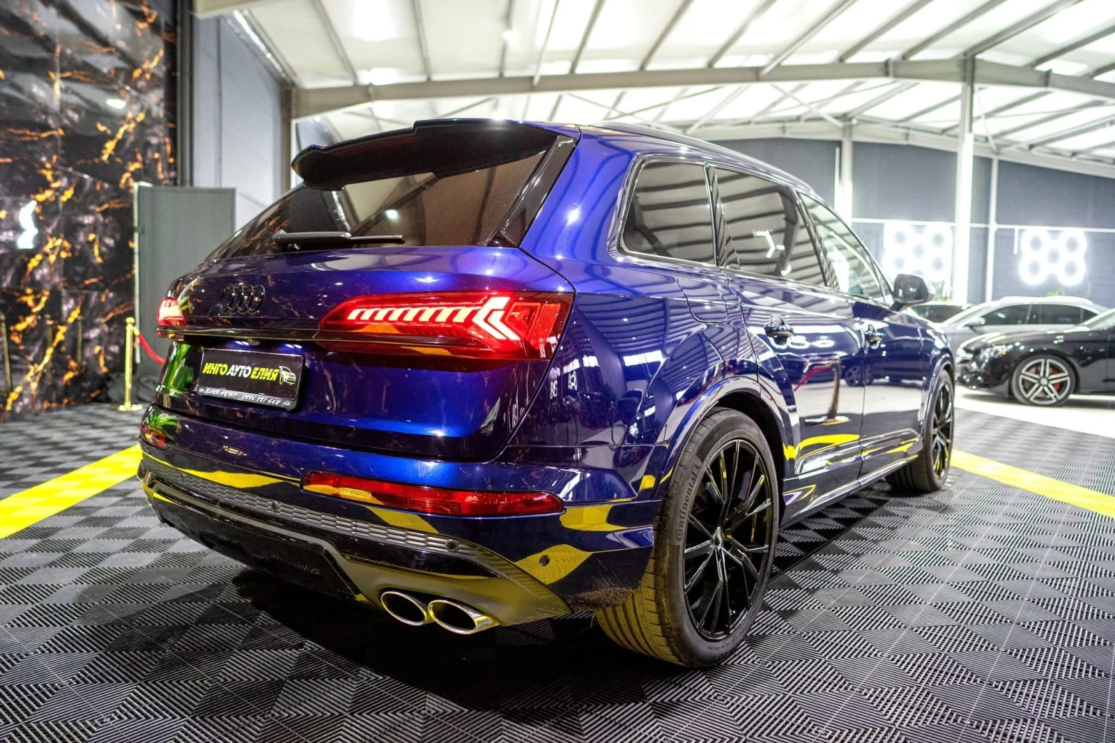 Audi SQ7 4.0D QUATTRO MATRIX CARBON B&O   100% | Mobile.bg   10