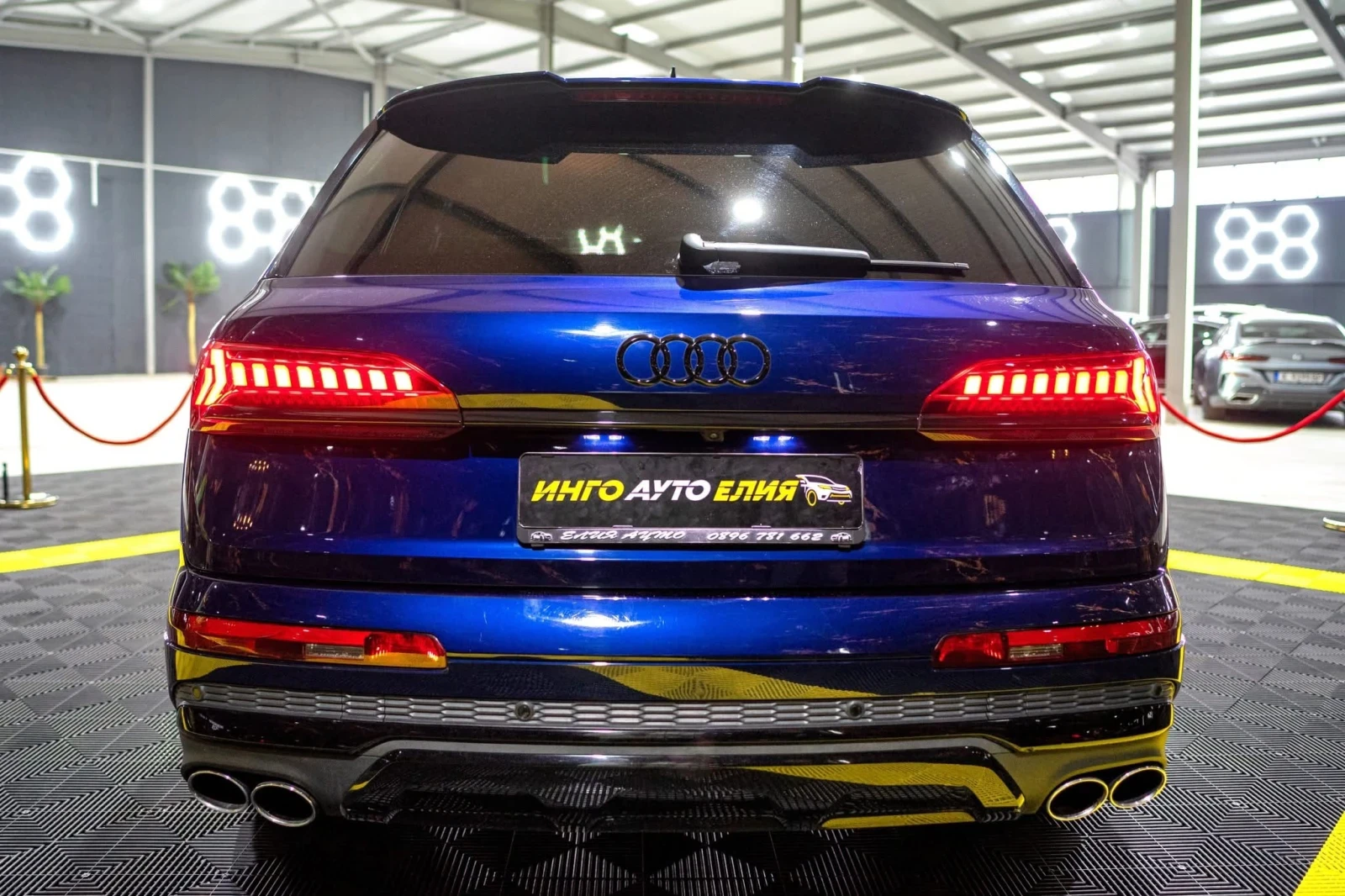 Audi SQ7 4.0D QUATTRO MATRIX CARBON B&O   100% | Mobile.bg   8