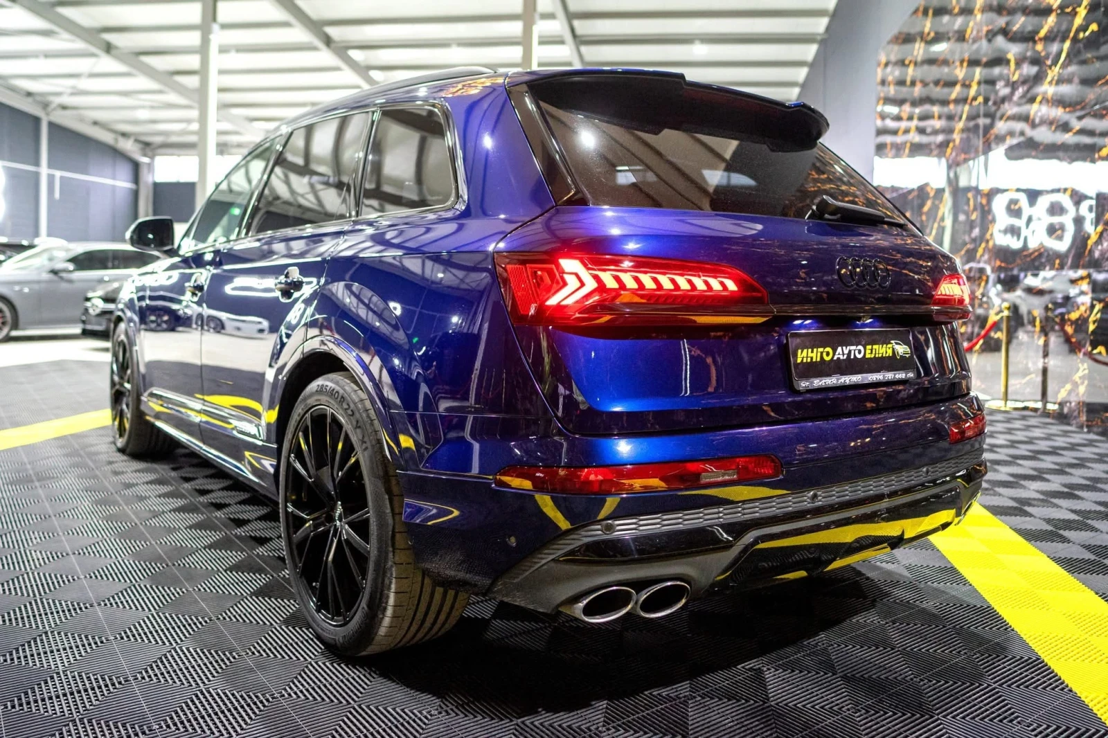 Audi SQ7 4.0D QUATTRO MATRIX CARBON B&O   100% | Mobile.bg   6