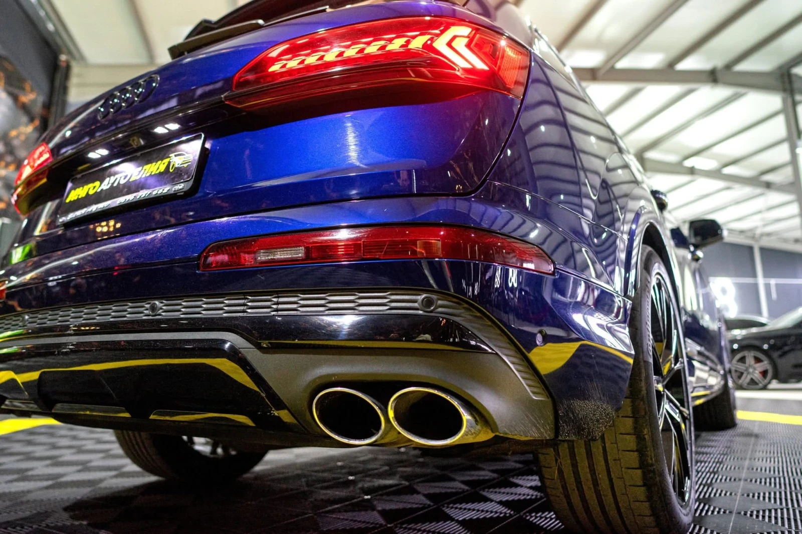 Audi SQ7 4.0D QUATTRO MATRIX CARBON B&O   100% | Mobile.bg   9