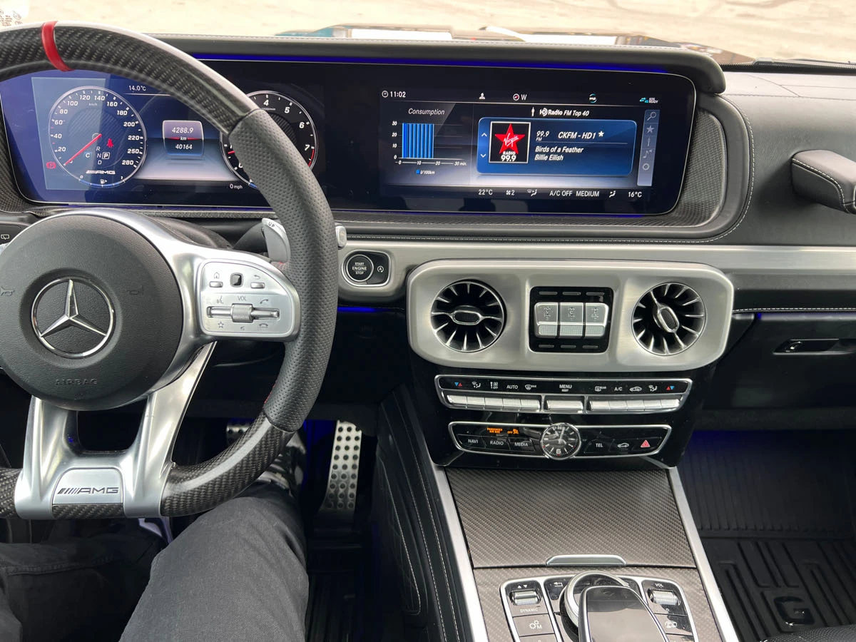 Mercedes-Benz G 63 AMG BRABUS 700 С РЕГИСТРАЦИЯ & АВТО КРЕДИТ, снимка 9 - Автомобили и джипове - 54080399