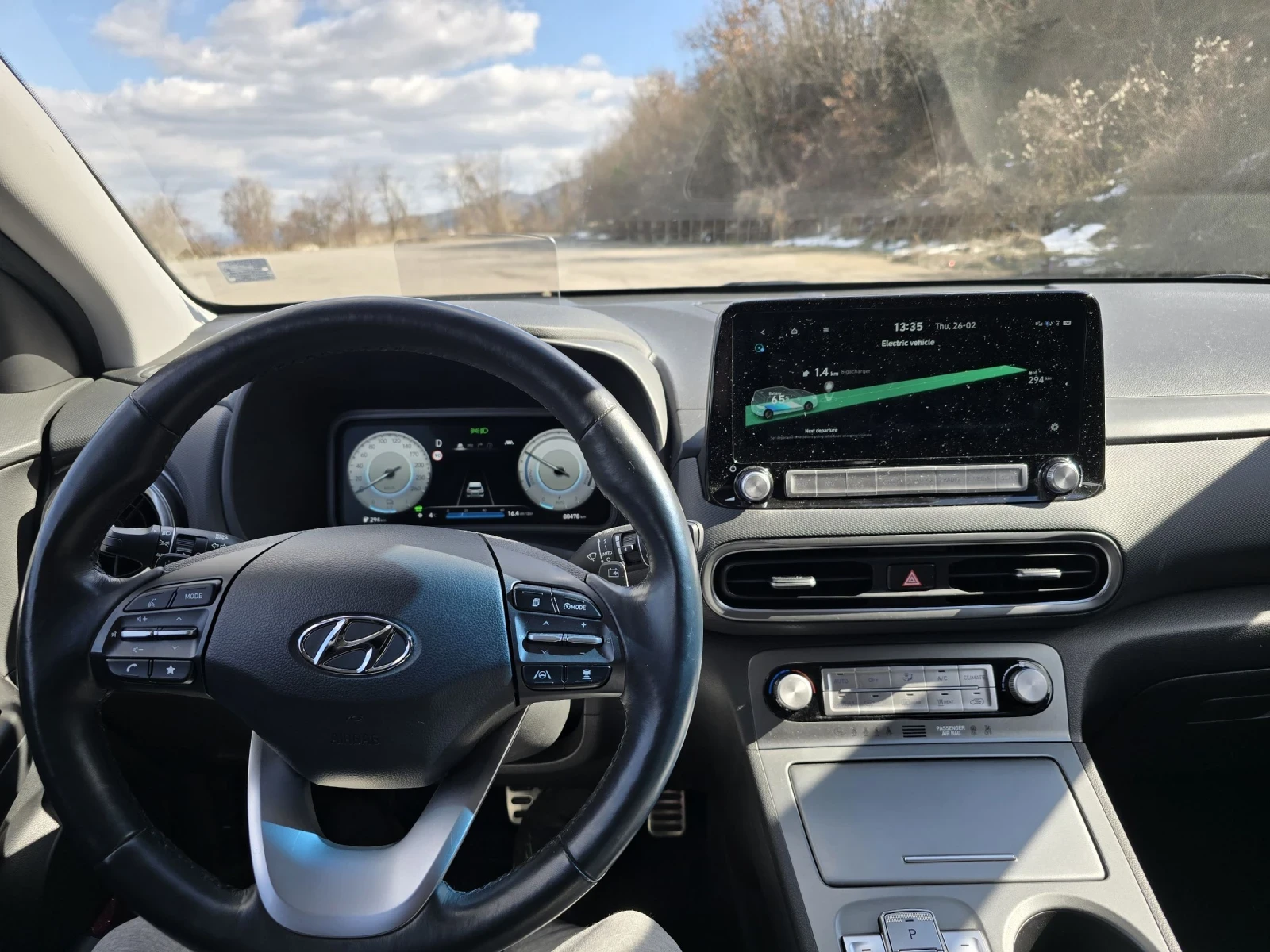 Hyundai Kona Face, кожа, 64квч , снимка 13 - Автомобили и джипове - 54643638
