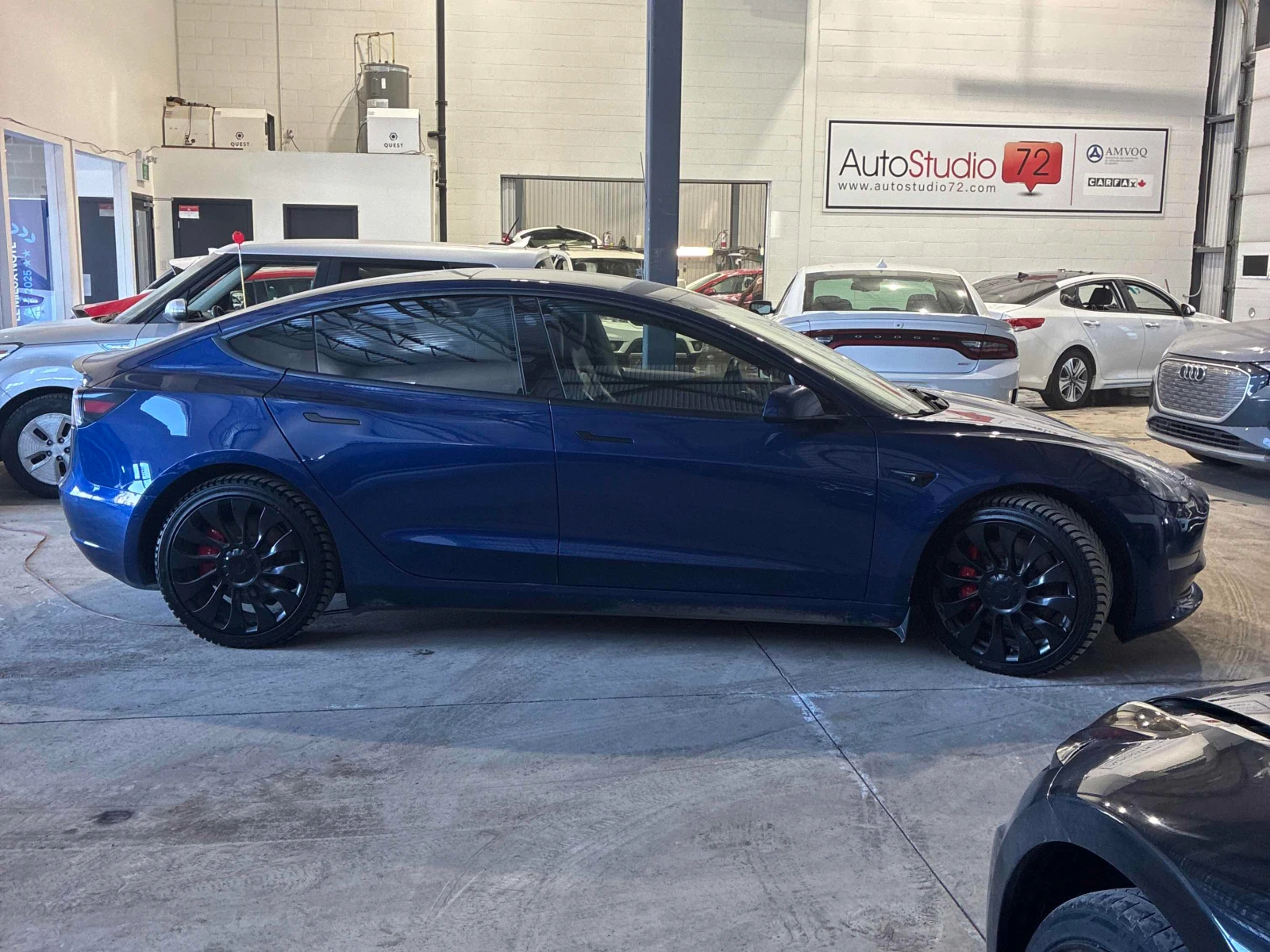 Tesla Model 3 Performanc* Задна камера* Панорама* Подгрев* , снимка 2 - Автомобили и джипове - 54073158