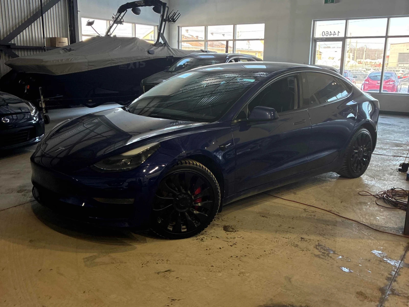 Tesla Model 3 Performanc* Задна камера* Панорама* Подгрев* 