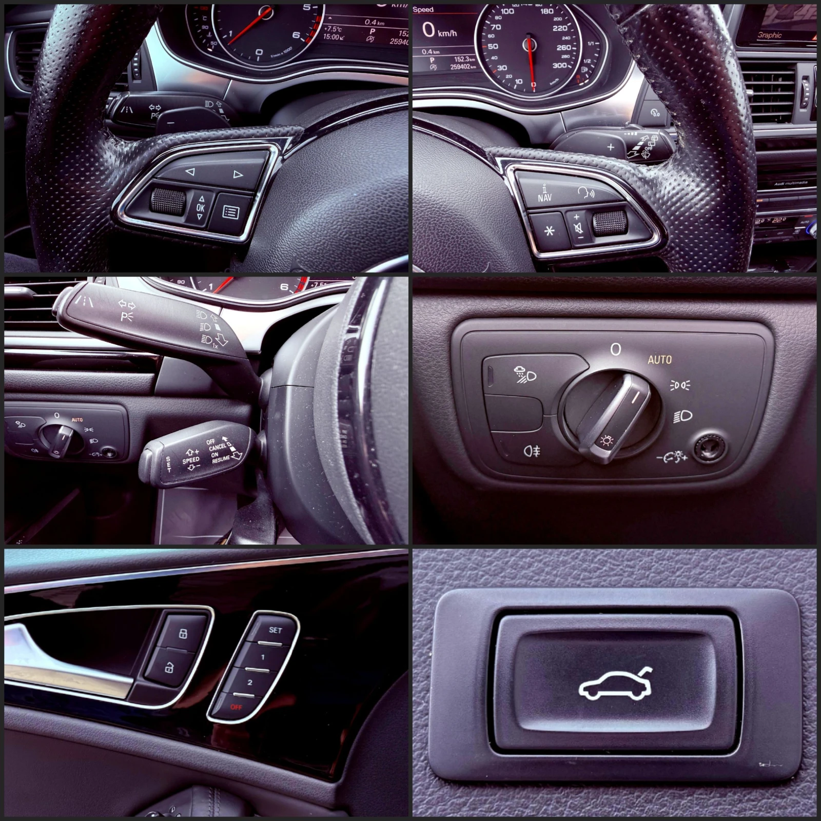 Audi A6 3.0BiTDI* 8ZF* ПРОДАДЕНО, снимка 15 - Автомобили и джипове - 54306333