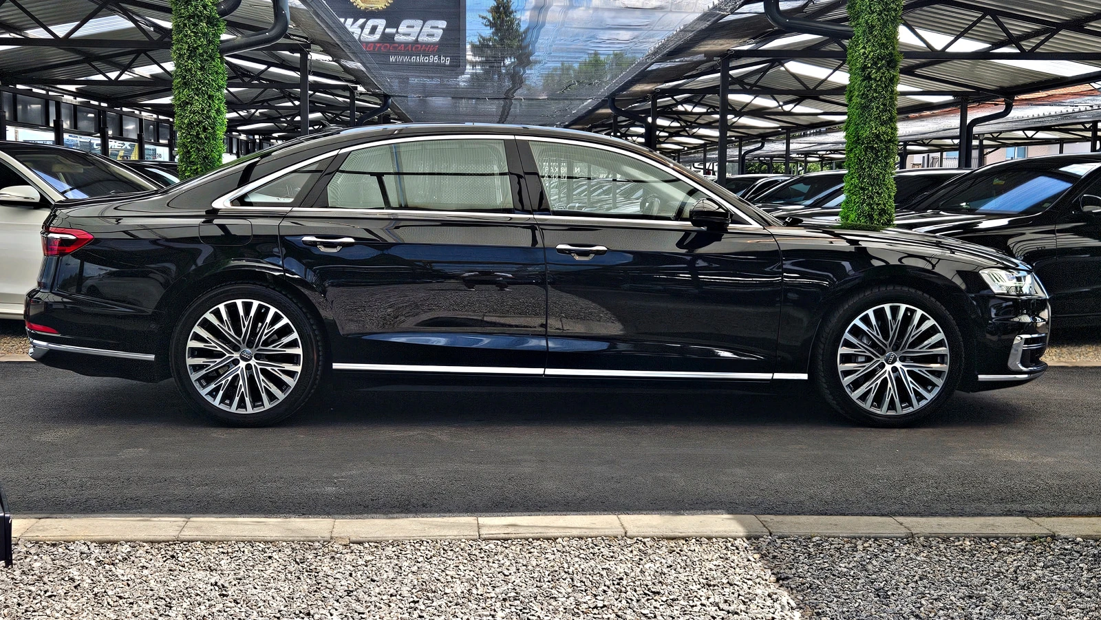 Audi A8 FACE/L/50TDI/DISTR/PANO/3DCAM/NIGHT/HUD/BANG/МАСАЖ, снимка 4 - Автомобили и джипове - 55216969