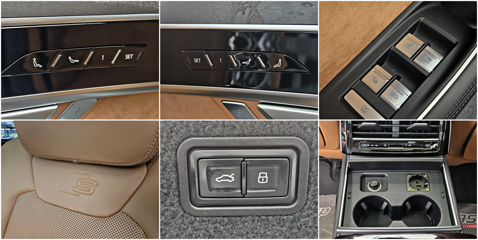 Audi A8 FACE/L/50TDI/DISTR/PANO/3DCAM/NIGHT/HUD/BANG/МАСАЖ, снимка 16 - Автомобили и джипове - 55216969