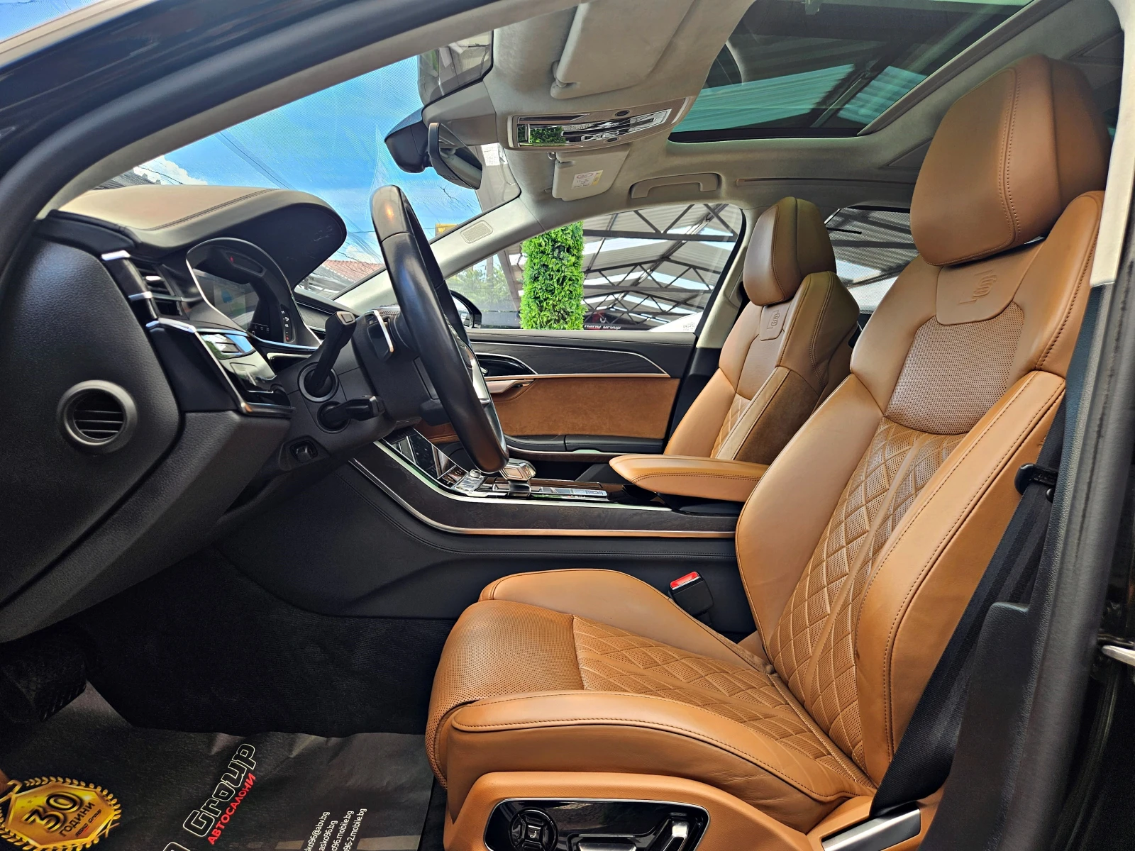 Audi A8 FACE/L/50TDI/DISTR/PANO/3DCAM/NIGHT/HUD/BANG/МАСАЖ, снимка 9 - Автомобили и джипове - 55216969