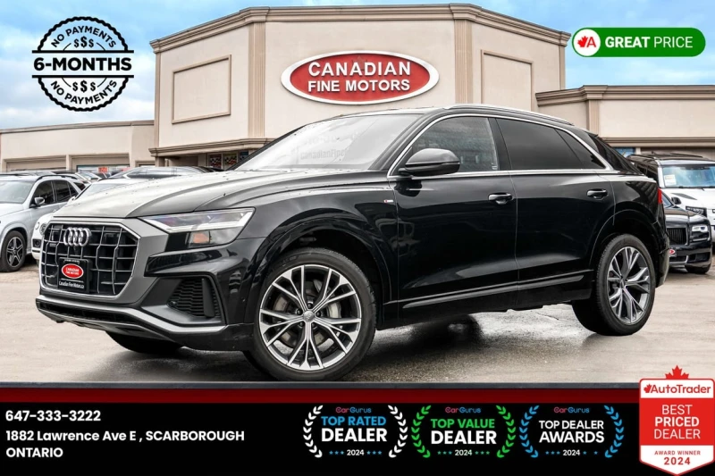 Audi Q8 * CARFAX* ОБДУХВАНЕ* ПАНОРАМА* 