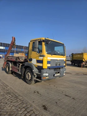 Man Tgm контейнеровоз за строителни отпадъци  - изображение 1