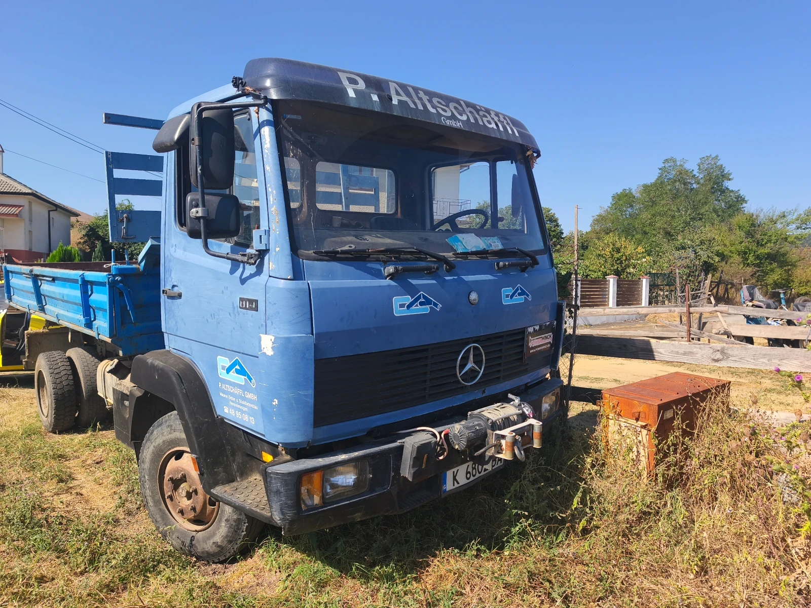 Mercedes-Benz 814, снимка 2 - Камиони - 55884075