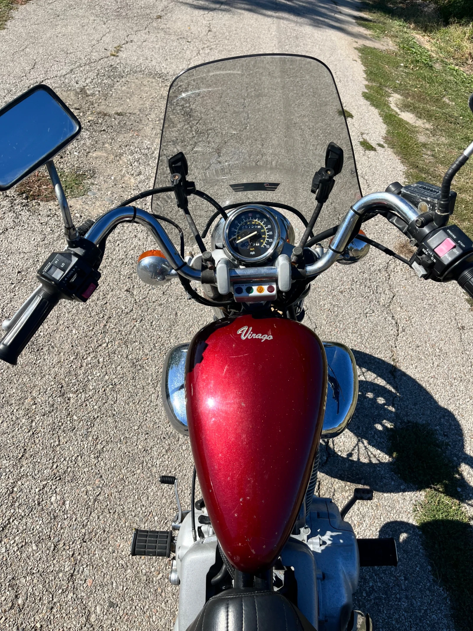Yamaha Virago А2 категория, снимка 5 - Мотоциклети и мототехника - 56346706