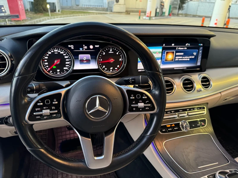 Mercedes-Benz E 220 D 194кс. 2018г. MULTIBEAM 9G, снимка 11 - Автомобили и джипове - 48657164