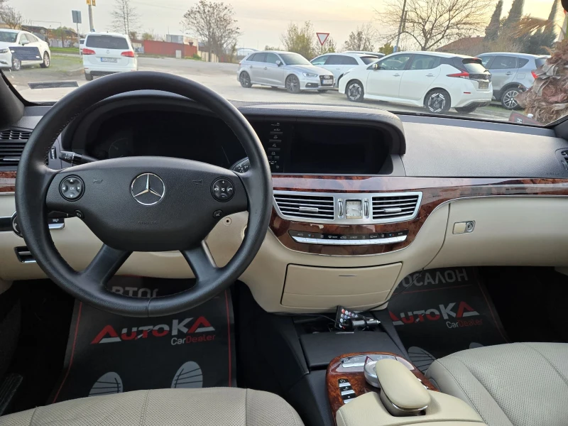 Mercedes-Benz S 320 3.0CDI-235кс= ОБДУХВАНЕ= H&K= NAVI= SOFT CLOSE, снимка 11 - Автомобили и джипове - 52631721