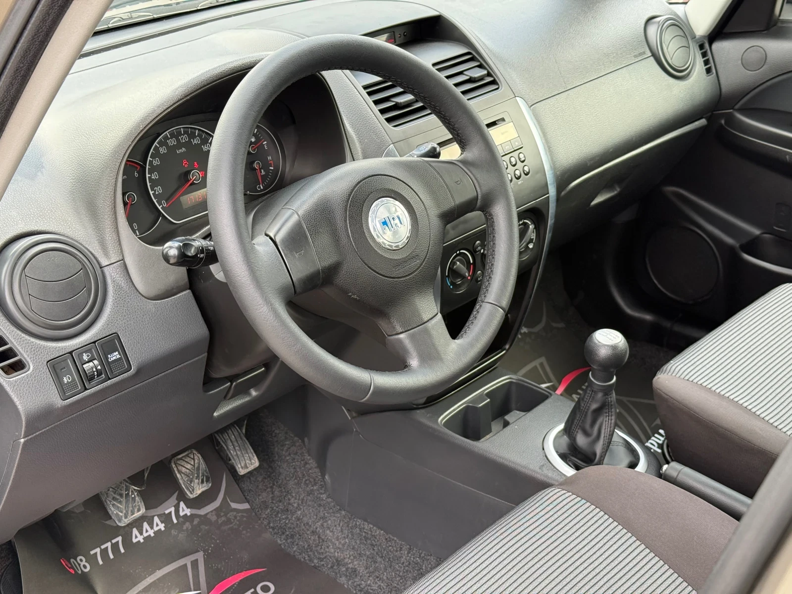 Fiat Sedici 1.9D* 171.000KM* 2008г* 4х4* РЪЧКА*  - изображение 7