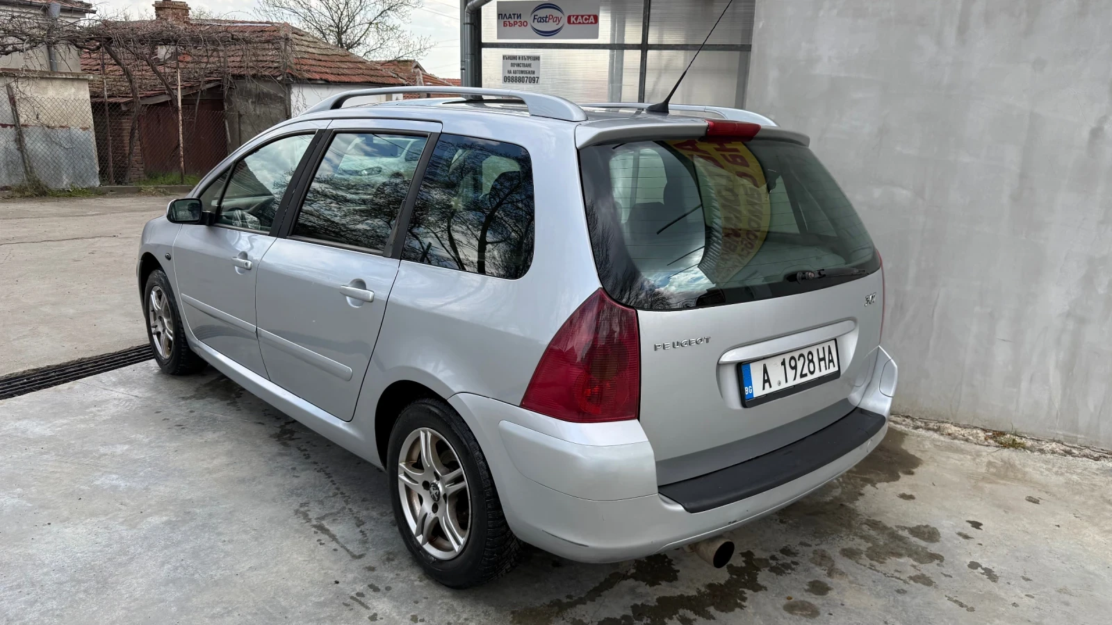 Peugeot 307 2.0hdi 6+ 1, снимка 3 - Автомобили и джипове - 54335377