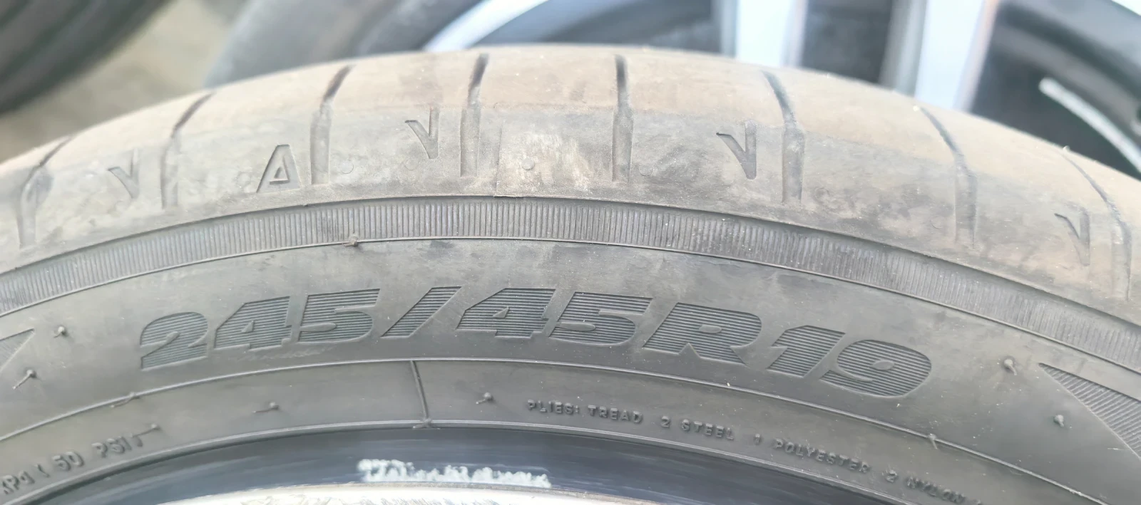 Гуми с джанти Toyo 245/45R19, снимка 3 - Гуми и джанти - 55246915