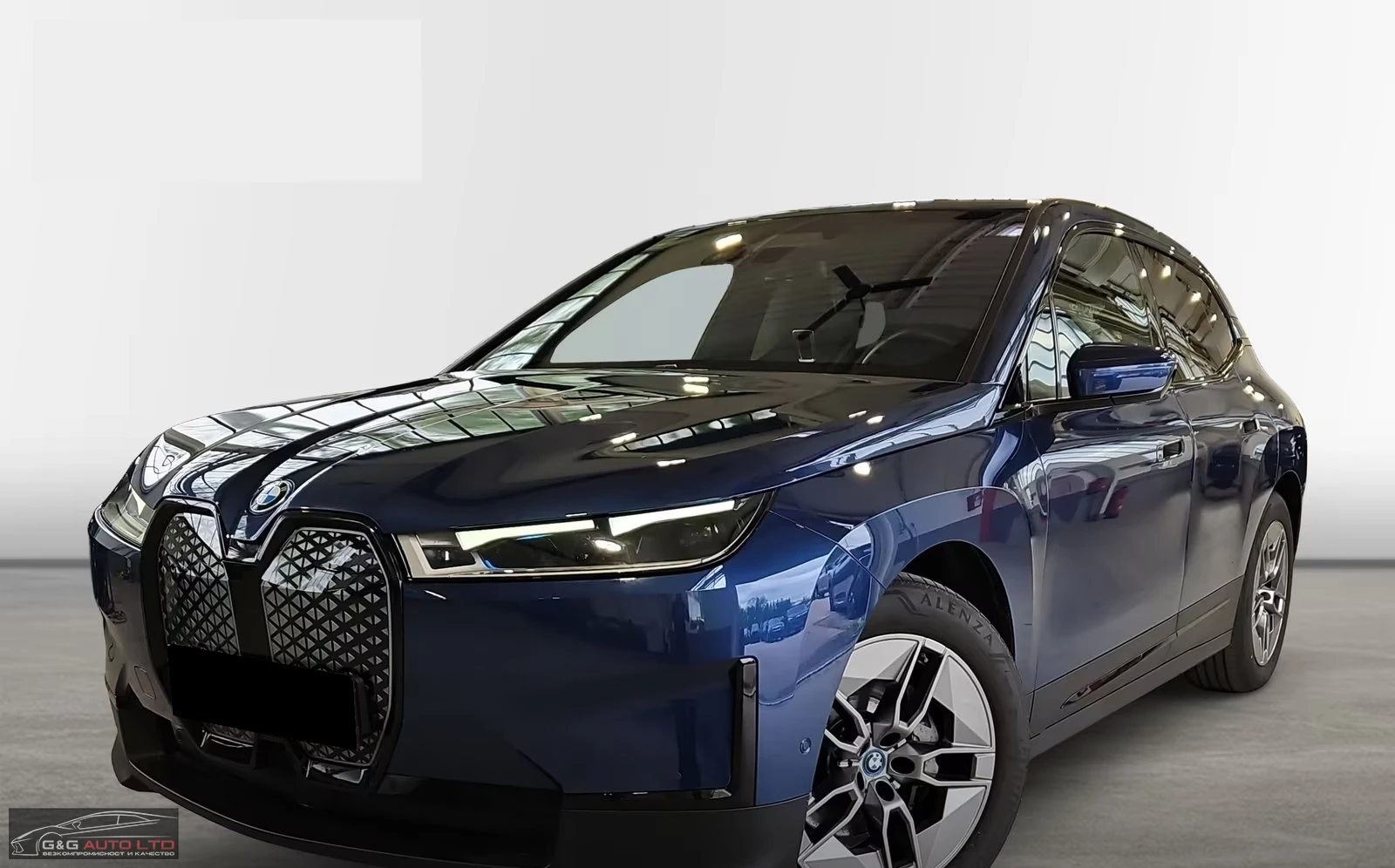 BMW iX xDrive50/523HP/LASER/CAM/HUD/B&W/MEMO/AHK/476g, снимка 1