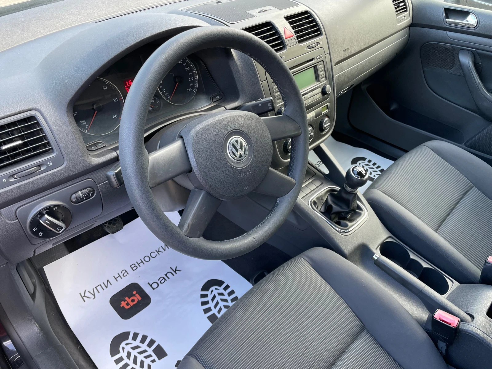 VW Golf 1.9TDI/105/Черен/Клима/ - изображение 7