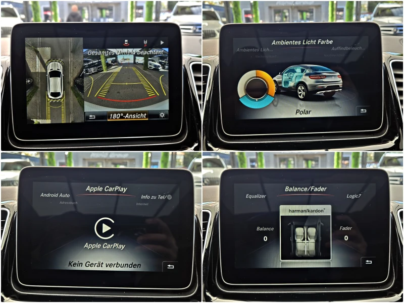 Mercedes-Benz GLE Coupe 350AMG/GERMANY/360CAMERA/PANO/HARMAN/CAR PLAY/LIZI, снимка 14 - Автомобили и джипове - 52121559
