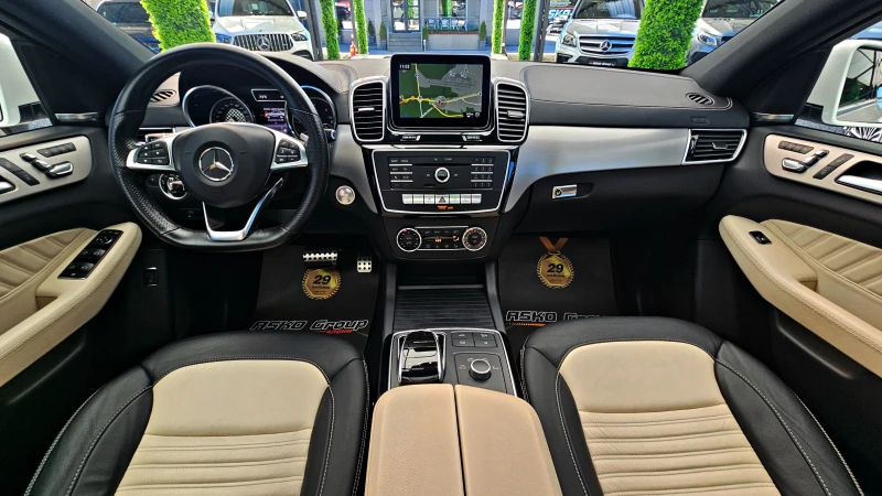 Mercedes-Benz GLE Coupe 350AMG/GERMANY/360CAMERA/PANO/HARMAN/CAR PLAY/LIZI, снимка 8 - Автомобили и джипове - 52121559