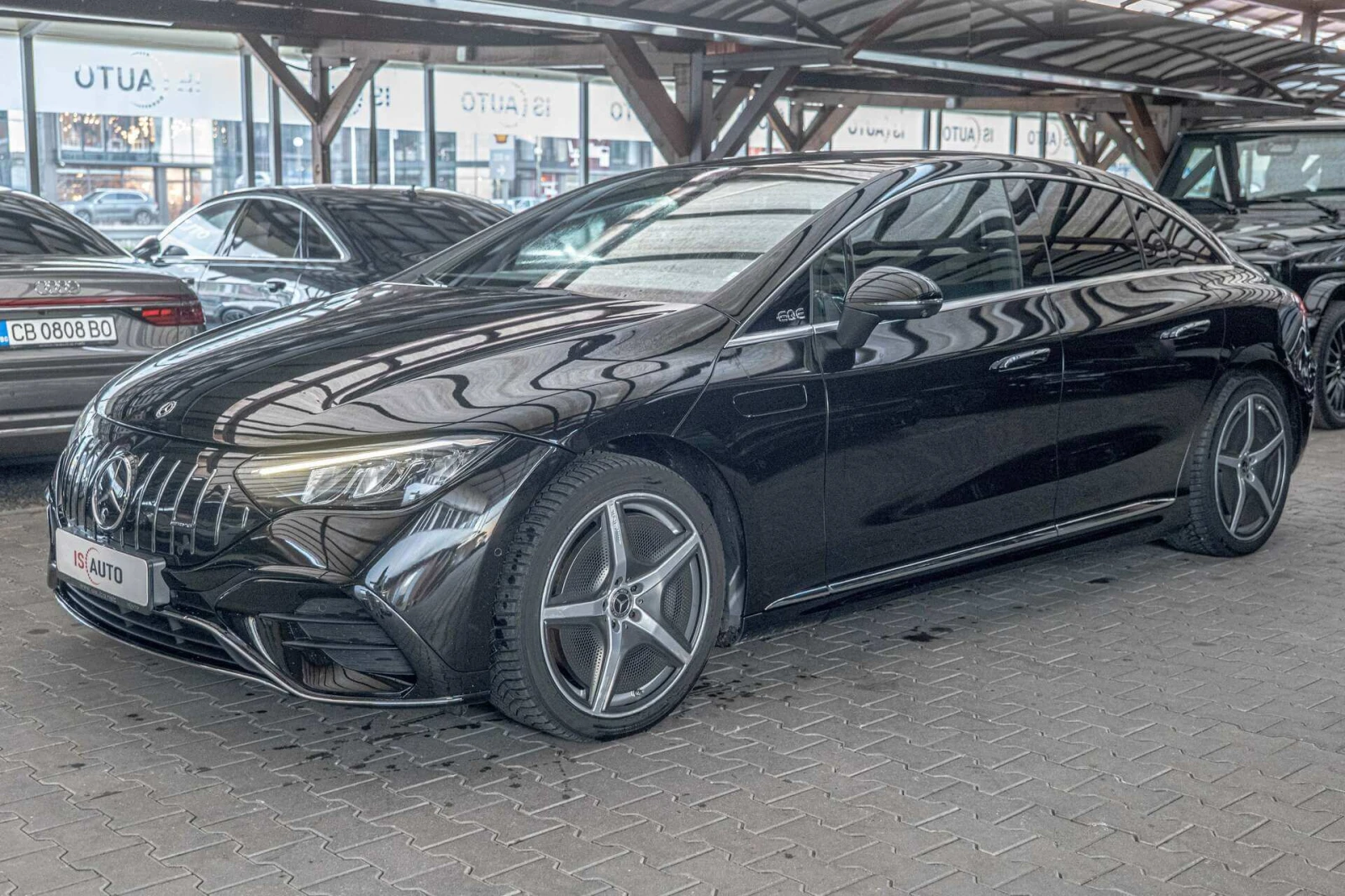 Mercedes-Benz EQE 350+ /Advanced Plus/Burmester/Камера 360/AMG Line/, снимка 1