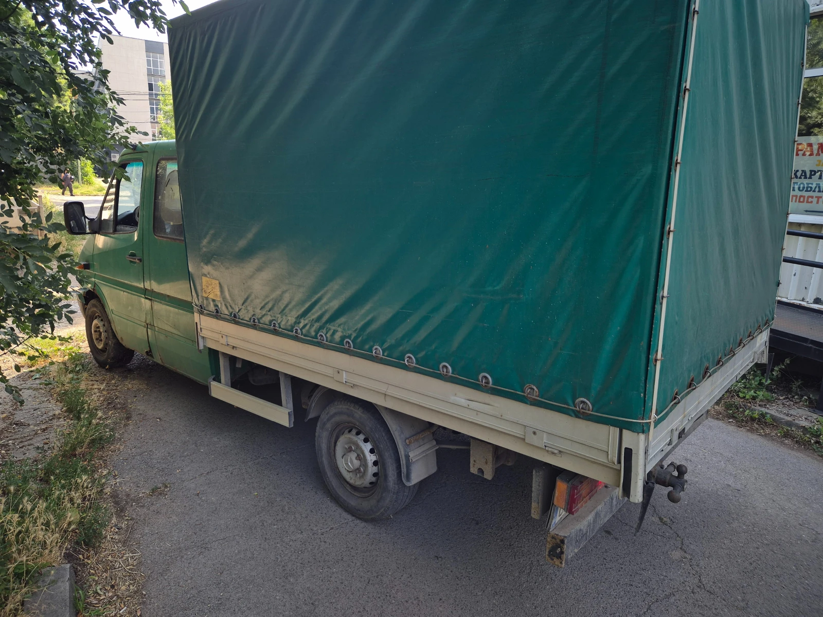 Mercedes-Benz Sprinter 312 брезент - изображение 4