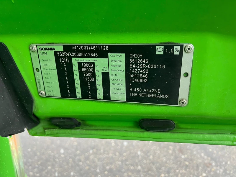 Scania R 450 R450 Retarder, снимка 10 - Камиони - 52551630