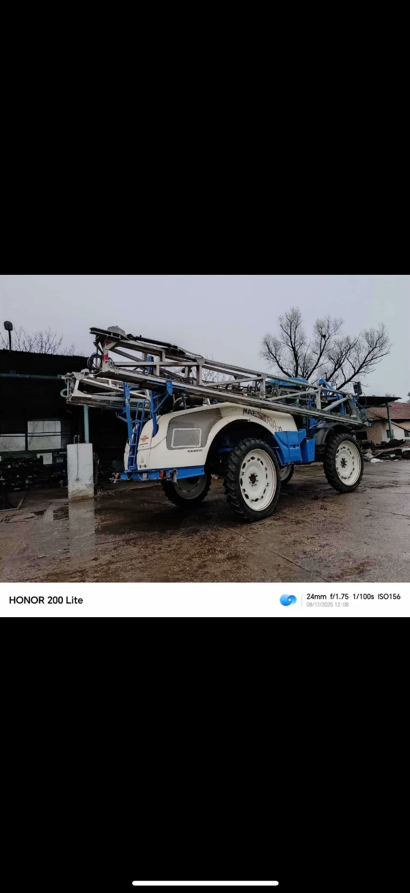 Самоходна пръскачка Друга марка Самоходна пръскачка matnat maestria , снимка 5 - Селскостопанска техника - 54123806