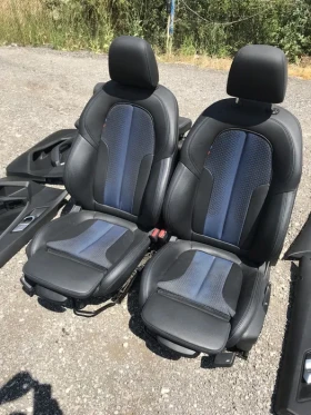 Салон за БМВ BMW 135i M Pack 2019-2024 година, еко кожа и плат с нагреватели, снимка 1