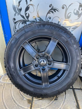 Гуми с джанти Michelin 195/65R16, снимка 1 - Гуми и джанти - 49439455