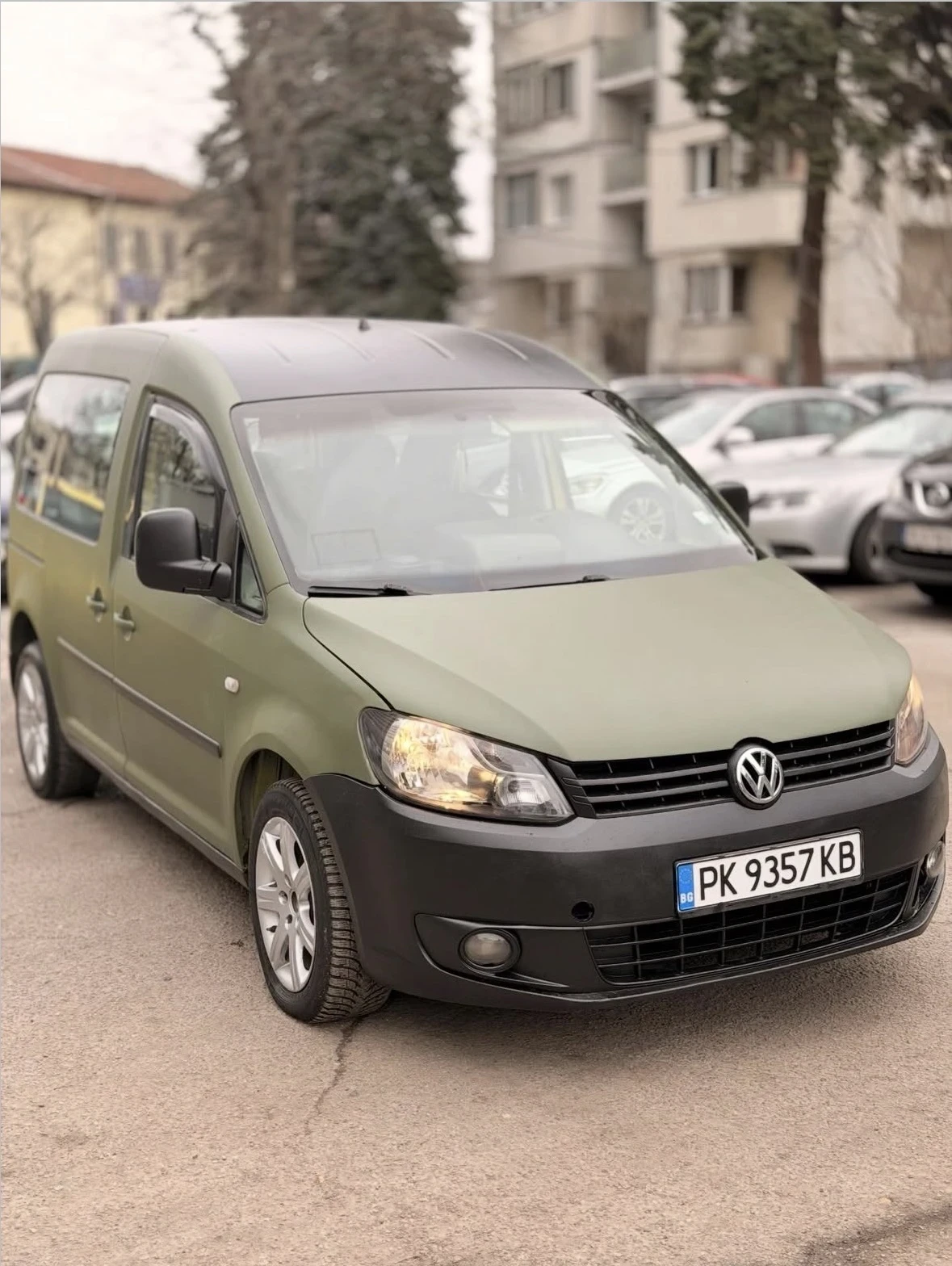 VW Caddy 2.0 Бензин/Метан 109к.с