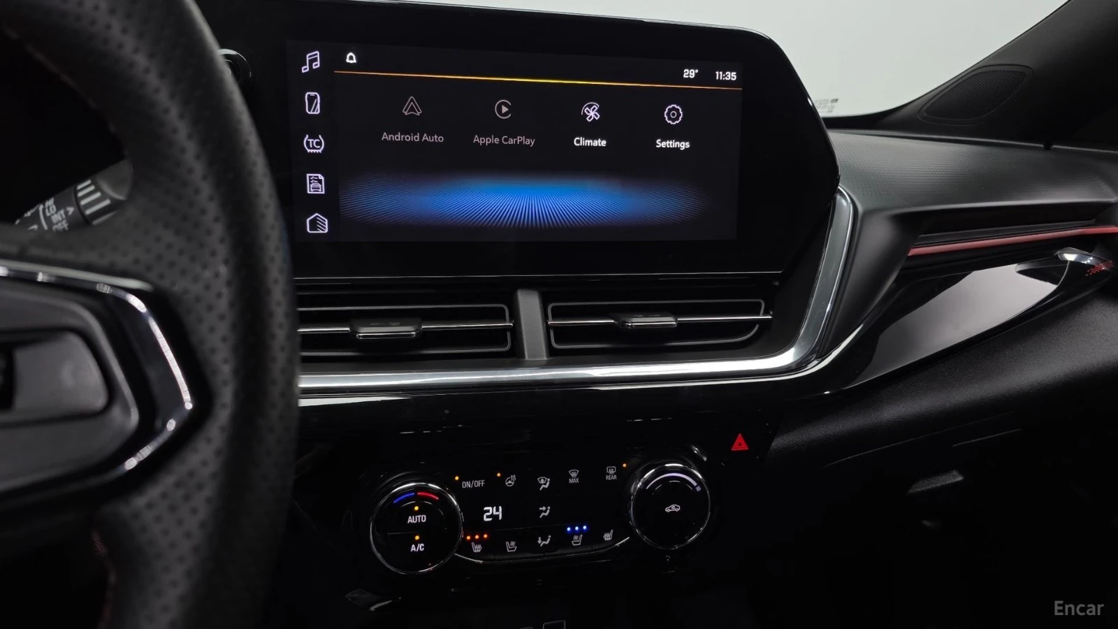 Chevrolet Trax 1.2* RS* КОЖА* ПОДГРЕВ* ОБДУХВАНЕ* КАМЕРА* NAVI* L, снимка 16 - Автомобили и джипове - 55628508