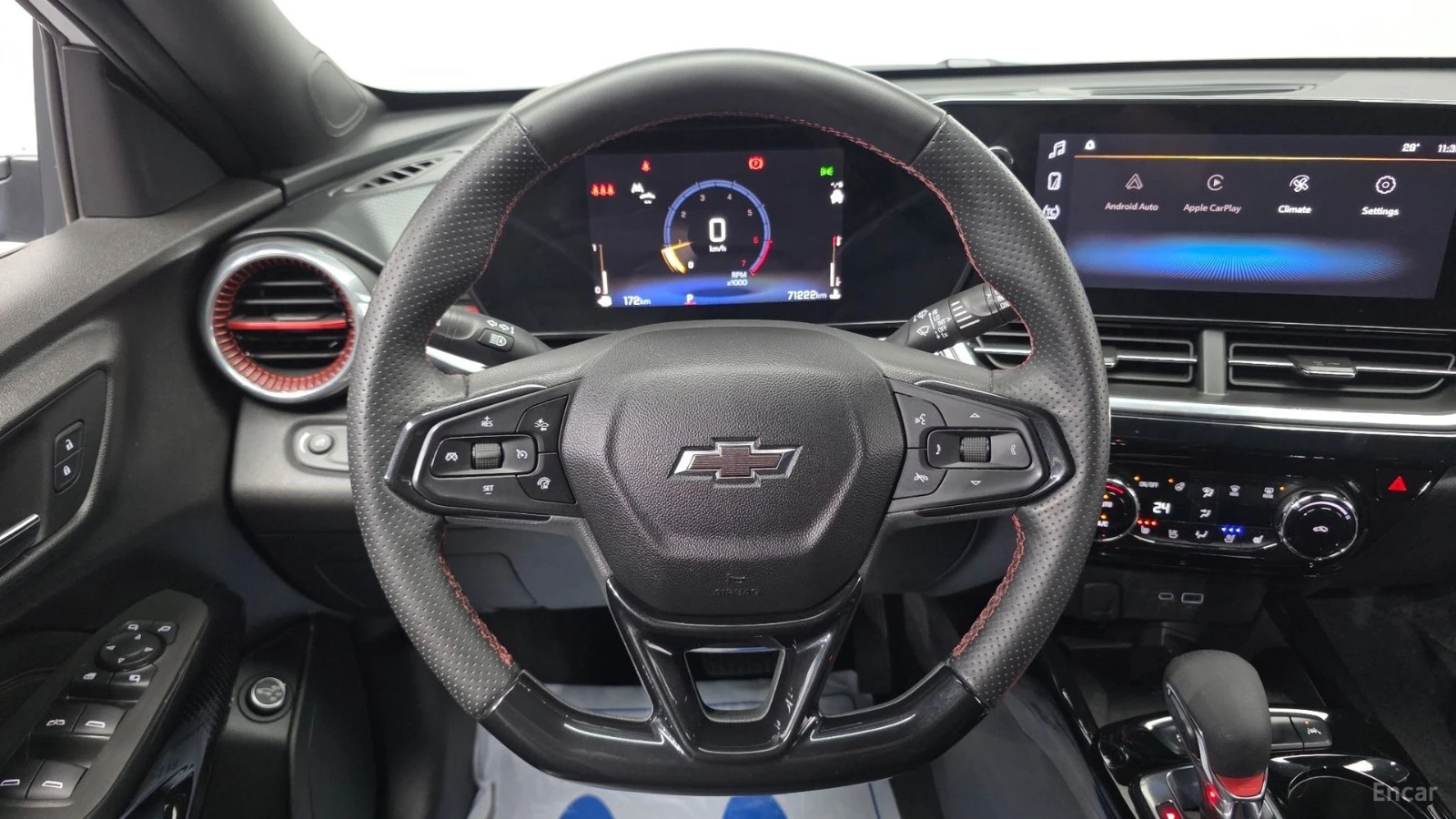 Chevrolet Trax 1.2* RS* КОЖА* ПОДГРЕВ* ОБДУХВАНЕ* КАМЕРА* NAVI* L, снимка 15 - Автомобили и джипове - 55628508