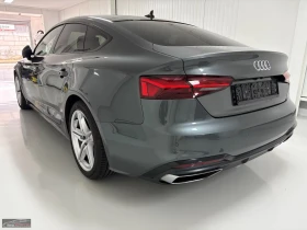 Audi A5 SPORTBACK/HP/40TDI/S-LINE/CAM/VIRTUAL/LED/18/345z, снимка 3