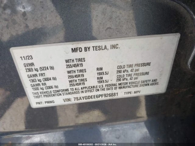 Tesla Model Y, снимка 9 - Автомобили и джипове - 54928938