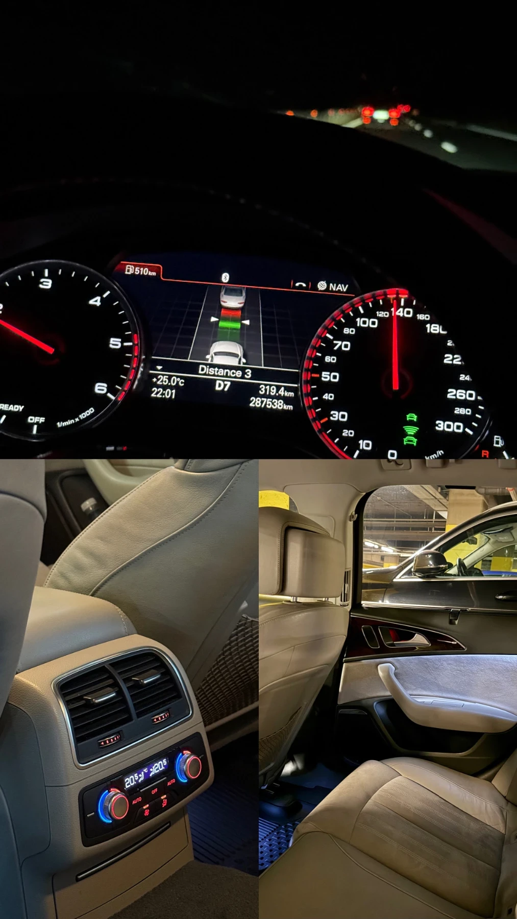 Audi A6 3.0 TDI QUATTRO * FULL LED * DISTRONIC, снимка 12 - Автомобили и джипове - 53471222