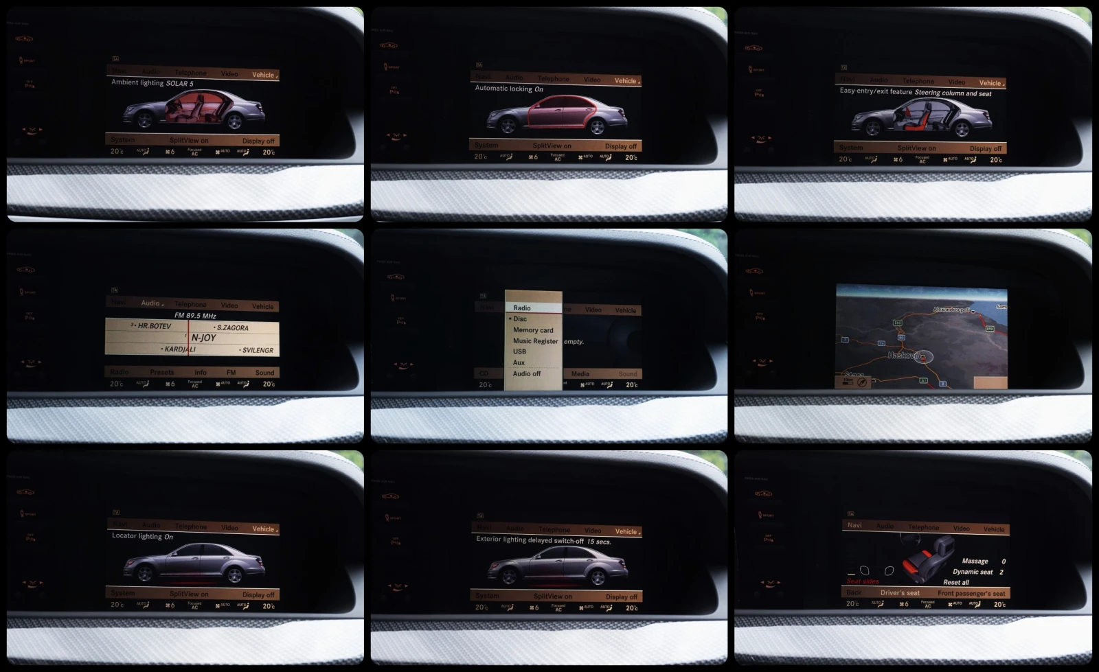 Mercedes-Benz S 350 CDI* 4MATIC* LONG* 3XTV* CARBON* MASSAGE, снимка 17 - Автомобили и джипове - 55053404