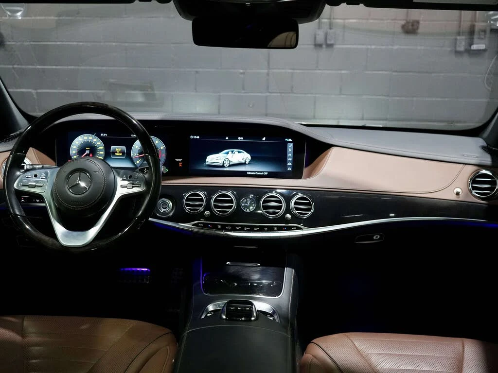 Mercedes-Benz S 560 BURMESTER| HUD| ОБДУХ| 360| DISTONIC, снимка 5 - Автомобили и джипове - 56056291