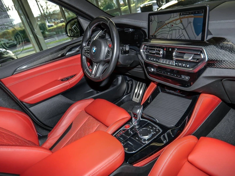 BMW X3 M COMPETITION CARBON PANORAMA 360 CAMERA , снимка 8 - Автомобили и джипове - 53459377