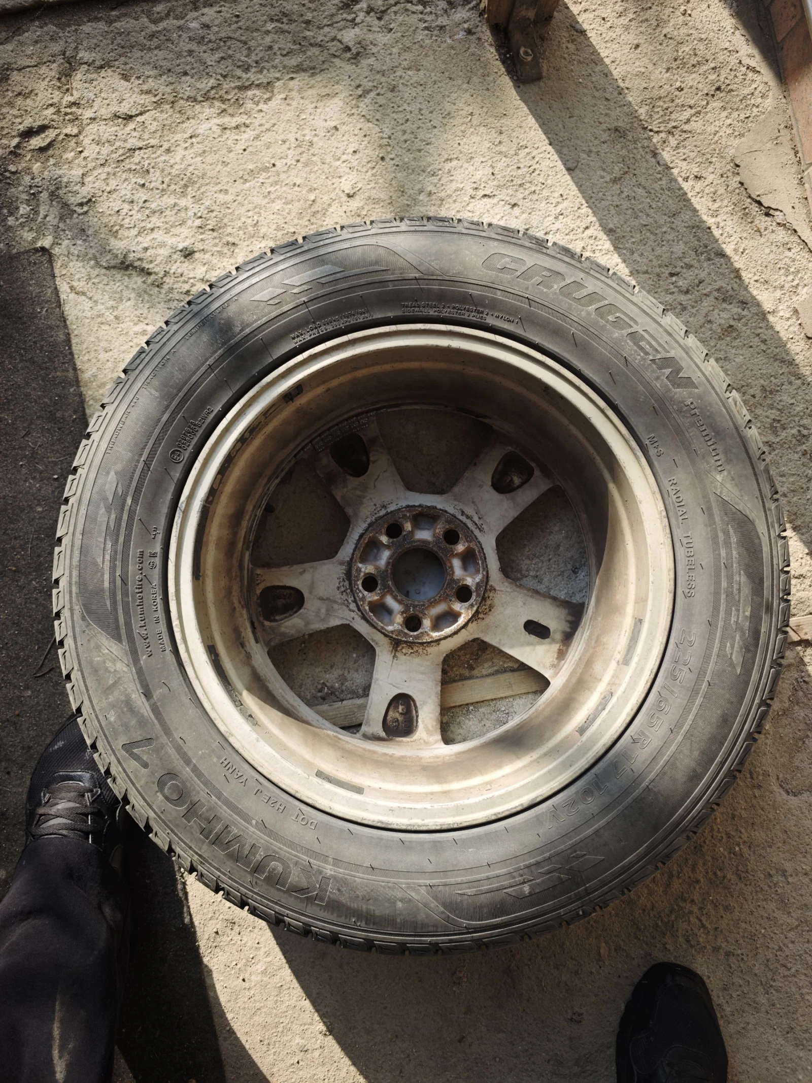 Гуми с джанти Kumho 225/65R17, снимка 5 - Гуми и джанти - 54653891