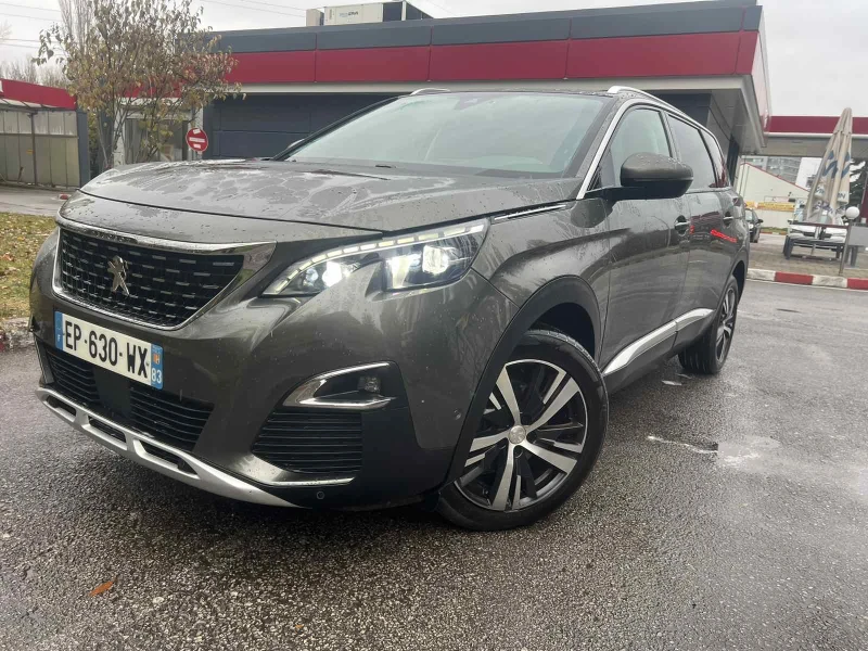 Peugeot 5008 ALLURE/ АВТОМАТИК/ 7 МЕСТЕН/ EURO 6, снимка 1 - Автомобили и джипове - 47968616