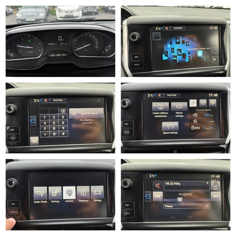 Peugeot 208 Facelift 1.6HDI /EU6/Нови зимни гуми/Нов ангренаж, снимка 15 - Автомобили и джипове - 51955807