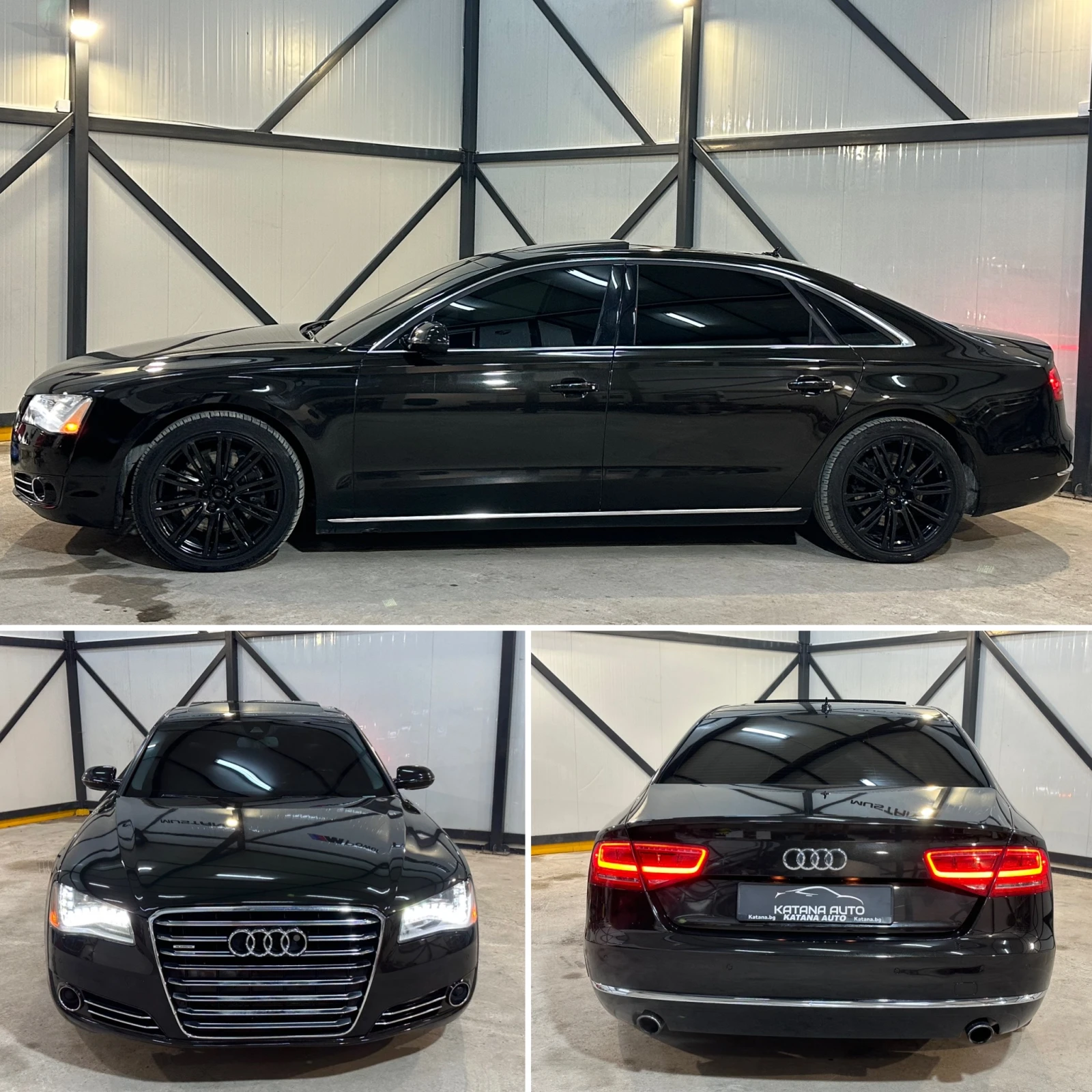 Audi A8 4.2FSI* LONG* МАСАЖ* DISTR* NIGHT* AMB* ОБДУХ* BOS - изображение 6