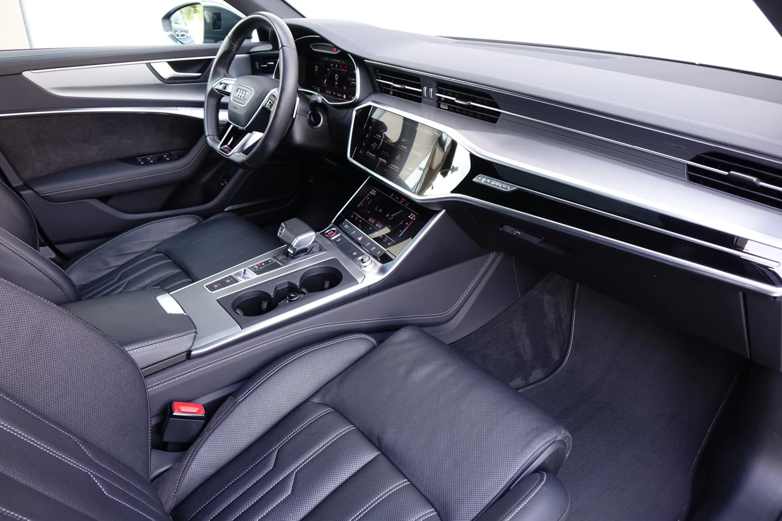 Audi S6 3XS-LINE* HD MATRIX LIGHTS* B&O* PANO* 360*  | Mobile.bg   15