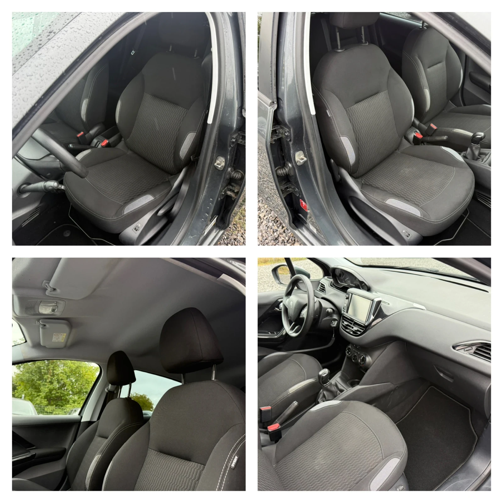 Peugeot 208 1.6HDI 100кс, EU6 Нови зимни гуми/Сменен ангренаж | Mobile.bg — изображение 14