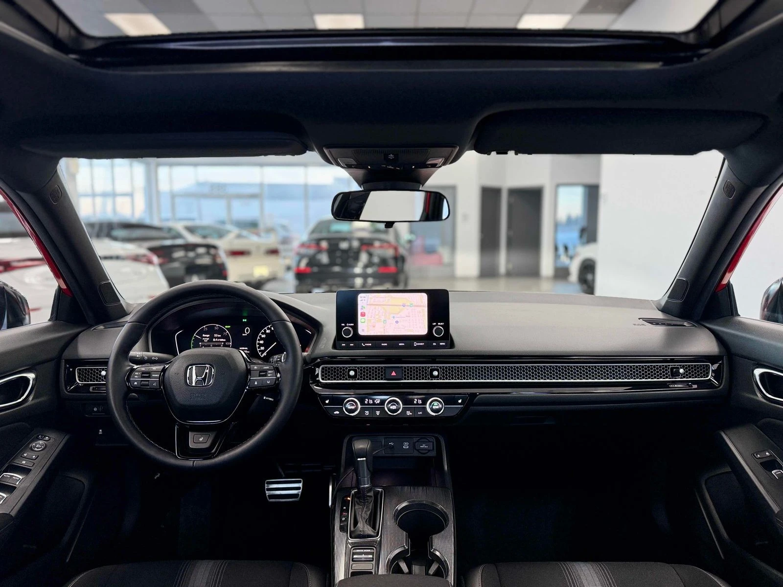 Honda Civic Sport eCVT С РЕГИСТРАЦИЯ & АВТО КРЕДИТ  - изображение 8