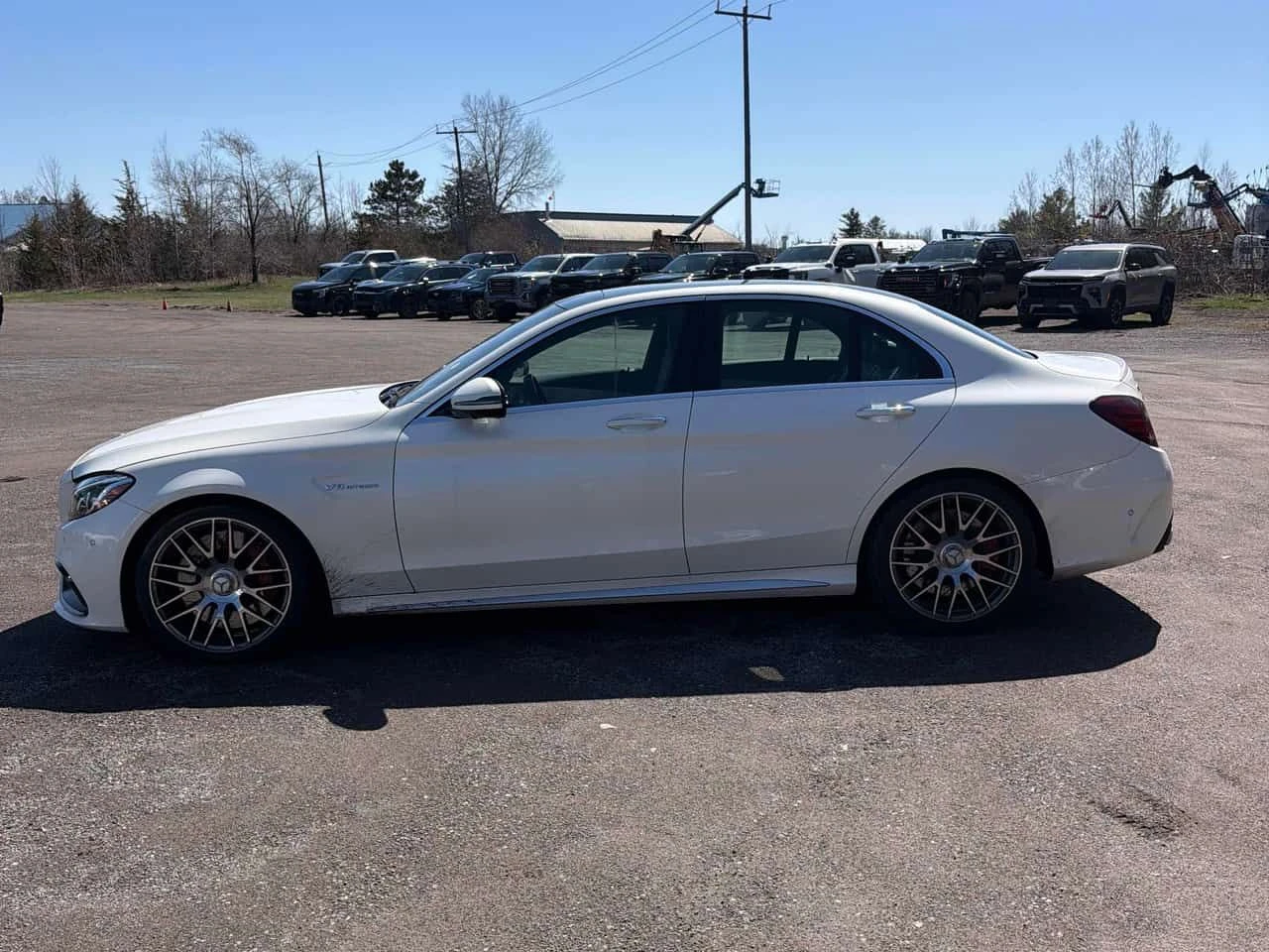 Mercedes-Benz C 63 AMG S/HEAD-UP/ПАНОРАМА/ДИСТРОНИК/360, снимка 3 - Автомобили и джипове - 54240883