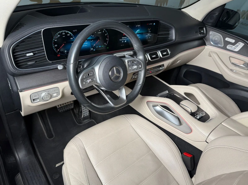 Mercedes-Benz GLS580 E-ActiveBody* Burmester* HuD* AMG* 4Matic, снимка 6 - Автомобили и джипове - 48388706