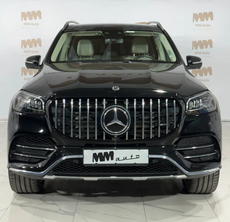 Mercedes-Benz GLS580 E-ActiveBody* Burmester* HuD* AMG* 4Matic, снимка 4 - Автомобили и джипове - 48388706